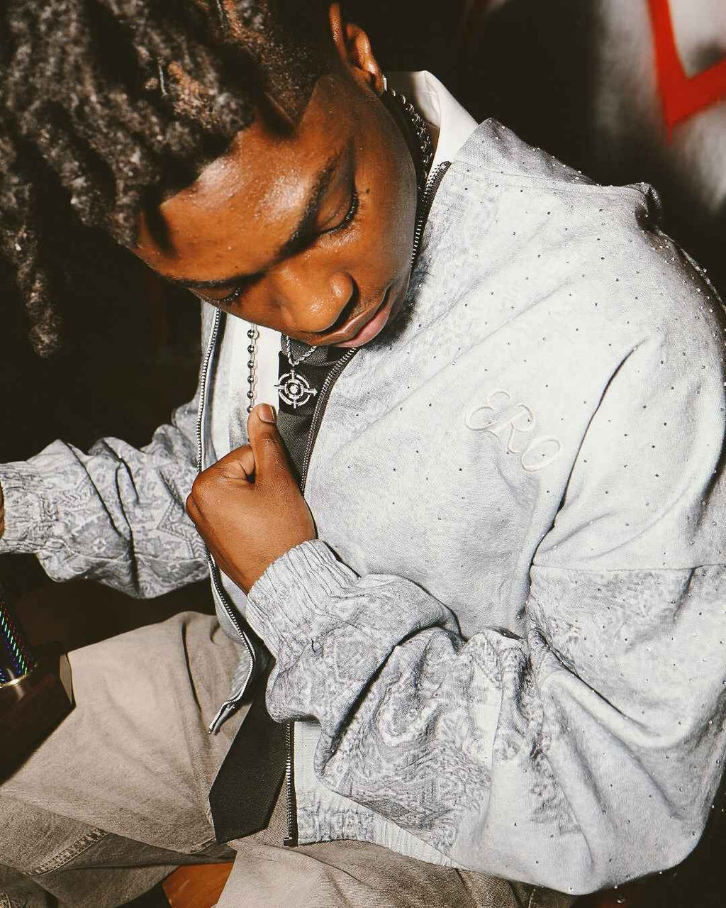 ERO DENIM HOODIE: "ICON"