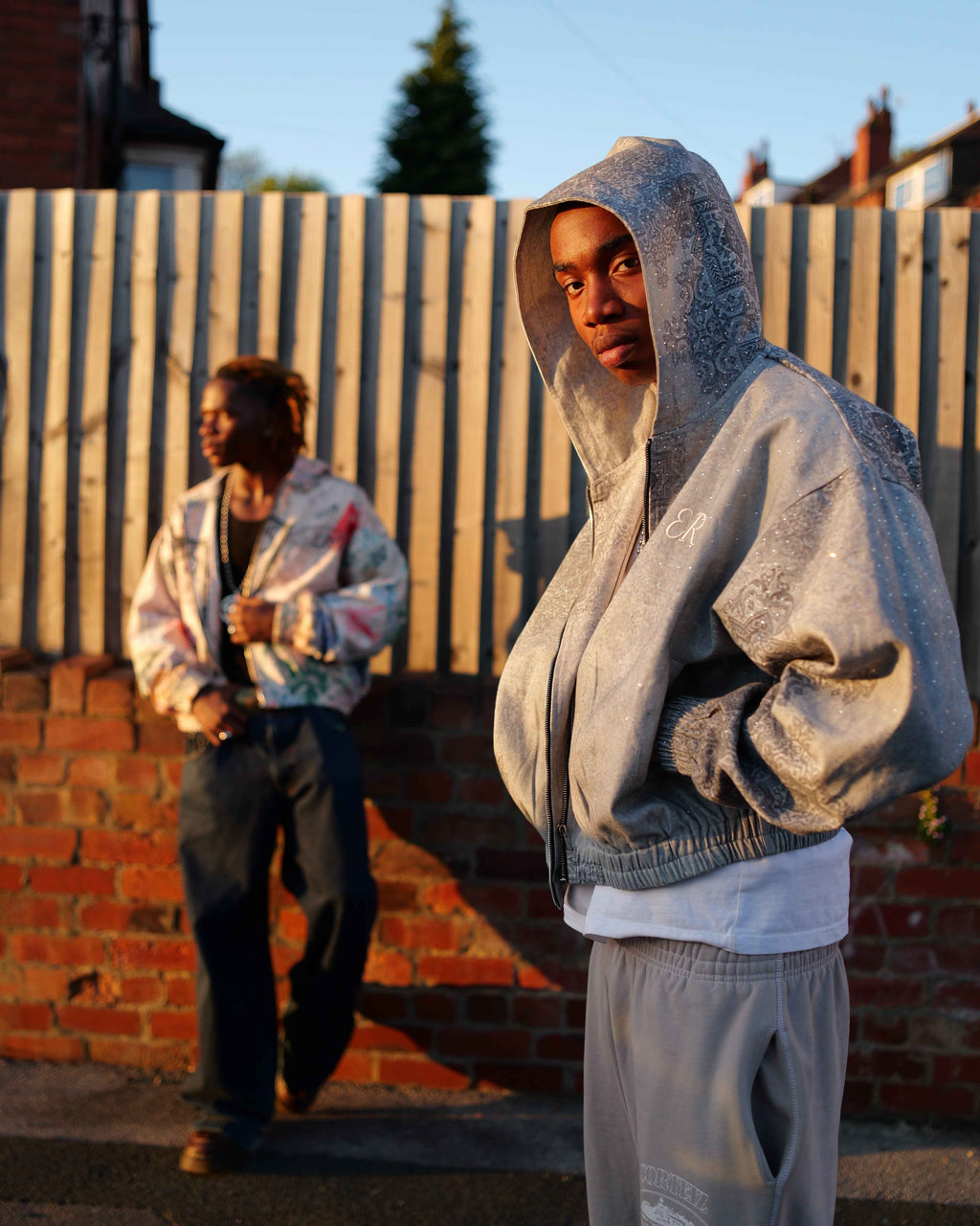 ERO DENIM HOODIE: "ICON"
