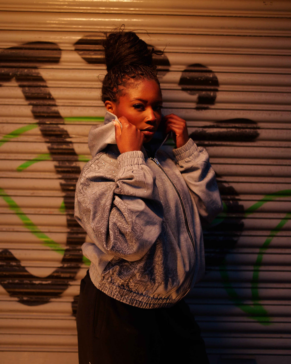 ERO DENIM HOODIE: "ICON"